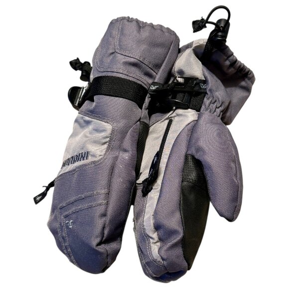 Gordini Ultra Dri-Max Gauntlet IV Mitt ~ Winter Snow Gloves / Mittens ~ Gray - Picture 8 of 10